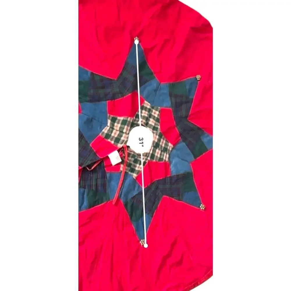 Pier One Imports Multicolored Tree‎ Skirt Cotton